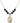 Saint Gerard Majella Birthstone Necklace | 3/4 inch | 6mm Beads  Jet 14kt Gold Filled
