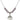 Saint Francis of Assisi Birthstone Necklace | 3/4 inch | 6mm Beads  Light Amethyst Sterling Silver