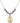 Saint Rita of Cascia Birthstone Necklace | 3/4 inch | 6mm Beads  Light Amethyst 14kt Gold Filled