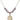 Saint Joseph of Arimathea Birthstone Necklace | 3/4 inch | 6mm Beads  Light Amethyst 14kt Gold Filled
