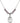 Saint Alphonsa of India Birthstone Necklace | 3/4 inch | 6mm Beads  Light Amethyst Sterling Silver