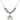 Saint Mary Mackillop Birthstone Necklace | 3/4 inch | 6mm Beads  Light Amethyst Sterling Silver