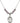 Saint Mary Mackillop Birthstone Necklace | 3/4 inch | 6mm Beads  Light Amethyst Sterling Silver