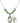 Saint Camillus of Lellis Birthstone Necklace | 3/4 inch | 6mm Beads  Peridot Sterling Silver
