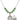 Saint Joseph of Cupertino Birthstone Necklace | 3/4 inch | 6mm Beads  Peridot Sterling Silver