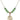 Guardian Angel Birthstone Necklace | 3/4 inch | 6mm Beads  Peridot 14kt Gold Filled
