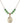 Guardian Angel Birthstone Necklace | 3/4 inch | 6mm Beads  Peridot 14kt Gold Filled