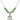 Saint Brigid of Ireland Birthstone Necklace | 3/4 inch | 6mm Beads  Peridot Sterling Silver