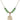 Saint Felicity Birthstone Necklace | 3/4 inch | 6mm Beads  Peridot 14kt Gold Filled