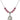 Saint Teresa of Calcutta Birthstone Necklace | 3/4 inch | 6mm Beads  Rose Sterling Silver