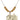 Saint Christopher Birthstone Necklace | 7/8 inch | 6mm Beads  Topaz 14kt Gold Filled