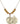 Saint Christopher Birthstone Necklace | 7/8 inch | 6mm Beads  Topaz 14kt Gold Filled