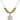 Saint Margaret of Scotland Birthstone Necklace | 3/4 inch | 6mm Beads  Topaz Sterling Silver