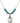 First Penance Birthstone Necklace | 3/4 inch | 6mm Beads  Zircon Sterling Silver