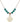 Cross Birthstone Necklace | 3/4 inch | 6mm Beads  Zircon 14kt Gold Filled