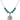Saint Agatha Birthstone Necklace | 3/4 inch | 6mm Beads  Zircon Sterling Silver