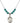 Saint Katharine Drexel Birthstone Necklace | 3/4 inch | 6mm Beads  Zircon Sterling Silver