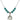 Saint Thomas More Birthstone Necklace | 3/4 inch | 6mm Beads  Zircon Sterling Silver
