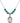 Saint Thomas More Birthstone Necklace | 3/4 inch | 6mm Beads  Zircon Sterling Silver