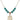Saint Alphonsus Birthstone Necklace | 3/4 inch | 6mm Beads  Zircon 14kt Gold Filled