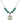 Saint Eligius of Noyon Birthstone Necklace | 3/4 inch | 6mm Beads  Zircon Sterling Silver