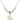 Madonna Crystal Necklace | 7/8 inch | 6mm Beads   14kt Gold Filled