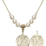 Novena Crystal Necklace | 7/8 inch | 6mm Beads   14kt Gold Filled