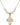 5-Way Crystal Necklace | 1 inch | 6mm Beads   14kt Gold Filled