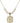 Saint Florian Crystal Necklace | 3/4 inch | 6mm Beads   14kt Gold Filled
