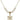 Chastity Crystal Necklace | 5/8 inch | 6mm Beads   14kt Gold Filled