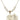 Saint Michael the Archangel Crystal Necklace | 7/8 inch | 6mm Beads   14kt Gold Filled