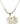 Saint Michael the Archangel Crystal Necklace | 7/8 inch | 6mm Beads   14kt Gold Filled