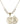 Saint Michael the Archangel Crystal Necklace | 7/8 inch | 6mm Beads   14kt Gold Filled