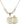 Saint Michael the Archangel Crystal Necklace | 7/8 inch | 6mm Beads   14kt Gold Filled
