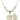 Saint Michael the Archangel Crystal Necklace | 7/8 inch | 6mm Beads   14kt Gold Filled
