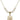 Madonna Crystal Necklace | 3/4 inch | 6mm Beads   14kt Gold Filled