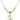 Sorrowful Mother Crystal Necklace | 7/8 inch | 6mm Beads   14kt Gold Filled