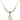 Guardian Angel Crystal Necklace | 3/4 inch | 6mm Beads   14kt Gold Filled