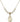Guardian Angel Crystal Necklace | 3/4 inch | 6mm Beads   14kt Gold Filled