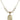 Saint Anne Crystal Necklace | 5/8 inch | 6mm Beads   14kt Gold Filled