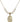 Saint Anne Crystal Necklace | 5/8 inch | 6mm Beads   14kt Gold Filled