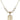 Our Lady of Guadalupe Crystal Necklace | 5/8 inch | 6mm Beads   14kt Gold Filled