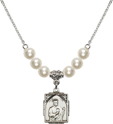 St. Jude Crystal Necklace | 5/8 inch | 6mm Beads | N31-0804J