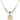 Saint Patrick Crystal Necklace | 3/4 inch | 6mm Beads   14kt Gold Filled