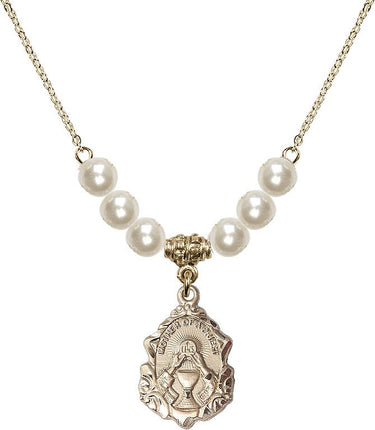 Collar de cristal Madre de un Sacerdote | 1,9 cm | Cuentas de 6 mm | N31-0811