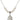 Mother of a Priest Crystal Necklace | 3/4 inch | 6mm Beads   Sterling Silver