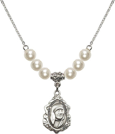 Collar de cristal de Santa Teresa de Calcuta | 1,9 cm