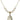 Saint Anne Crystal Necklace | 3/4 inch | 6mm Beads   14kt Gold Filled