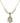 Saint Cecilia Crystal Necklace | 3/4 inch | 6mm Beads   14kt Gold Filled