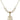 Infant of Prague Crystal Necklace | 3/4 inch | 6mm Beads   14kt Gold Filled